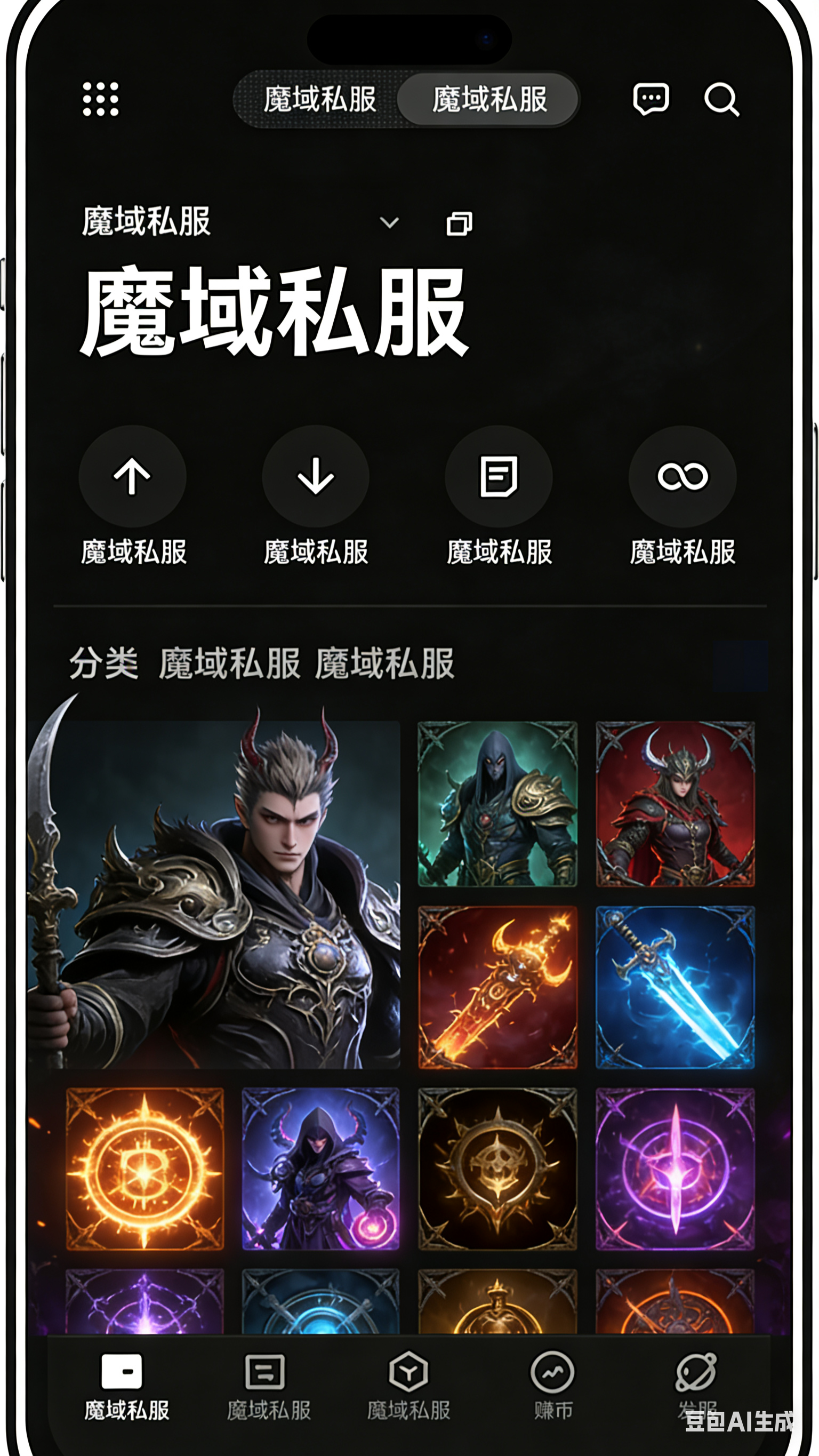 魔域BOSS点位地图界面